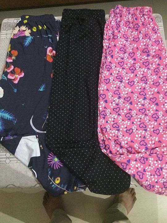 Ladies Ankle length pyjama size XL and XXL uploaded by Bharat Oza on 10/10/2020