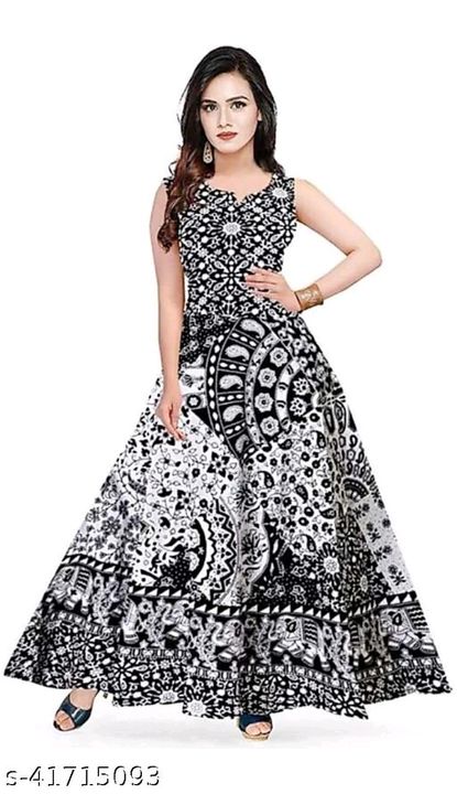 Jaipuri Middi Dress uploaded by Paritika Fashion on 2/25/2022