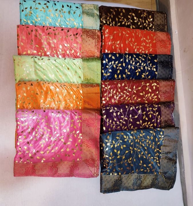 Product image with ID: malai-foil-saree-6ebee8af