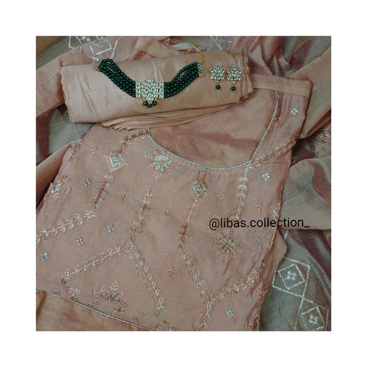 Suit fabric with dupatta uploaded by business on 2/26/2022