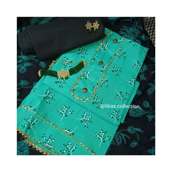 Suit fabric with dupatta uploaded by business on 2/26/2022