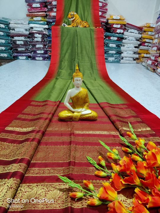 Temple saree uploaded by business on 2/26/2022