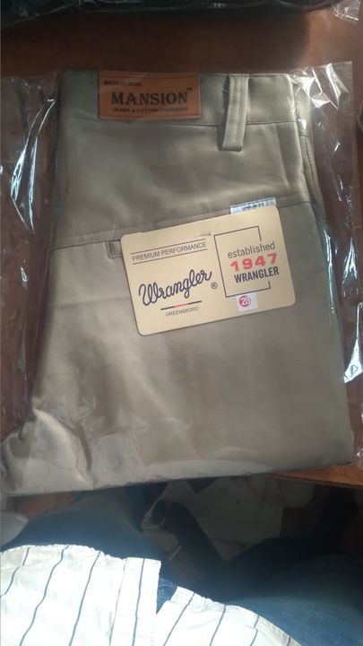 Cream colour trouser uploaded by Wholesaler Jaipur partapnagar on 2/26/2022
