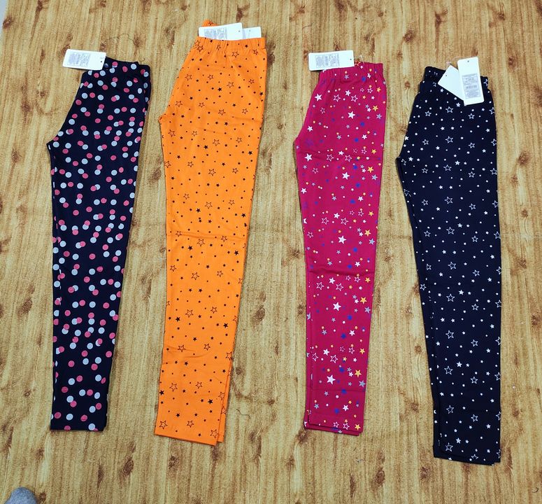 Girls printed lenggins - only wholesale uploaded by Manhar fashion on 2/26/2022
