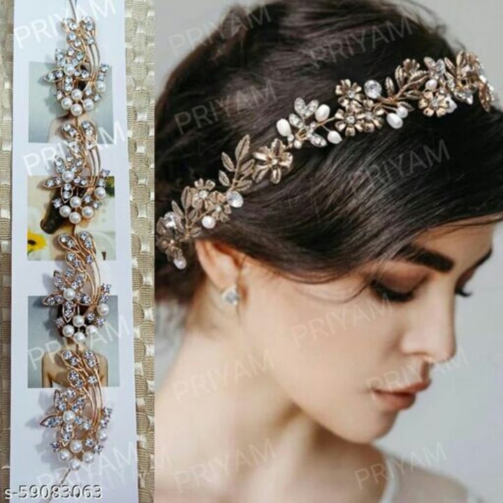 Catalog Name:*Shimmering Fancy Women Hair Accessories* Material: Metal Multipack: 1 Sizes: Free Siz uploaded by business on 2/26/2022