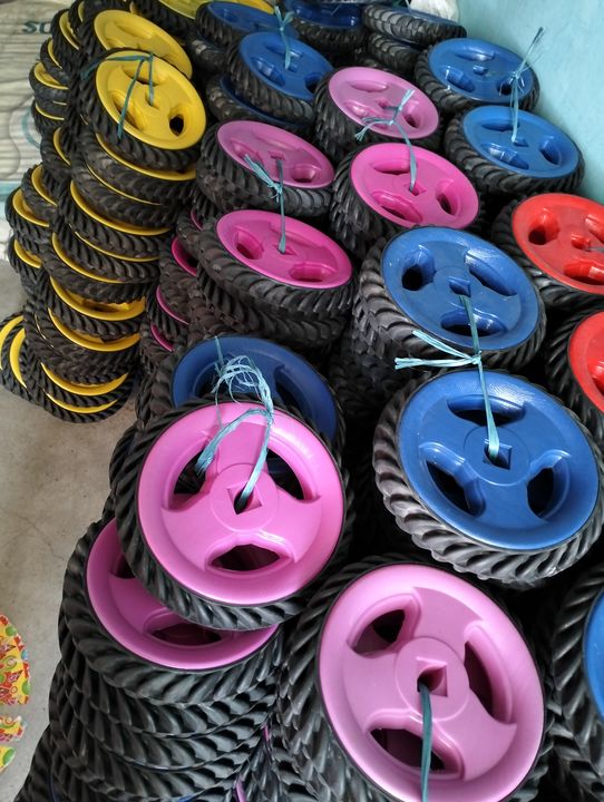 Tricycle wheels uploaded by Mishro plastic on 2/26/2022