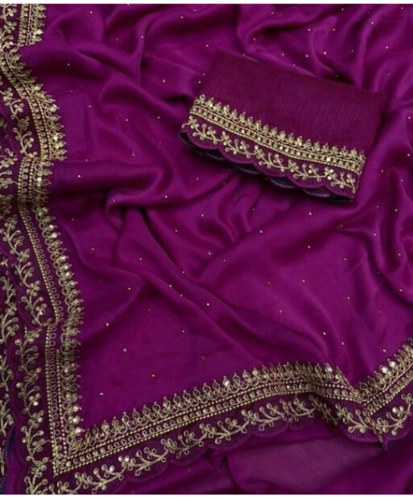 Embellished silk sarees😍 uploaded by business on 2/26/2022