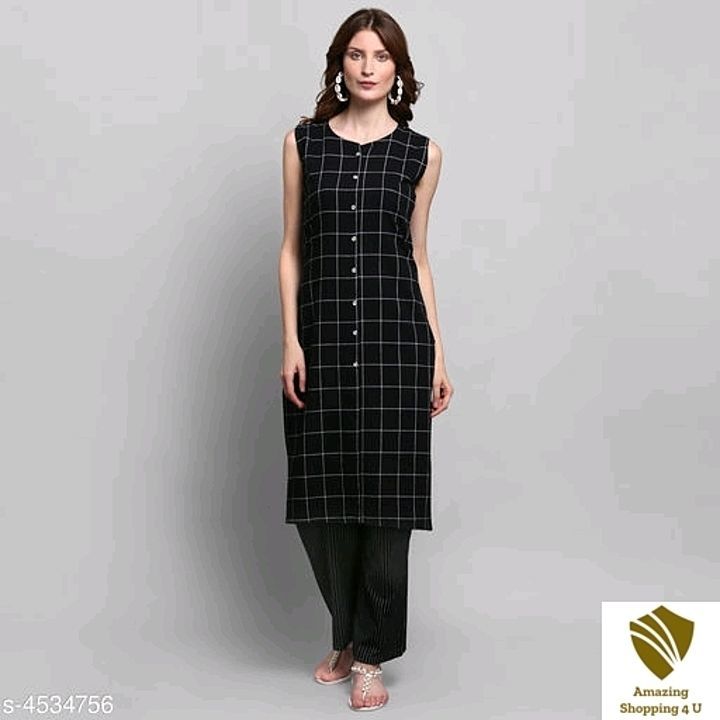 Kurti with plazo uploaded by business on 10/10/2020