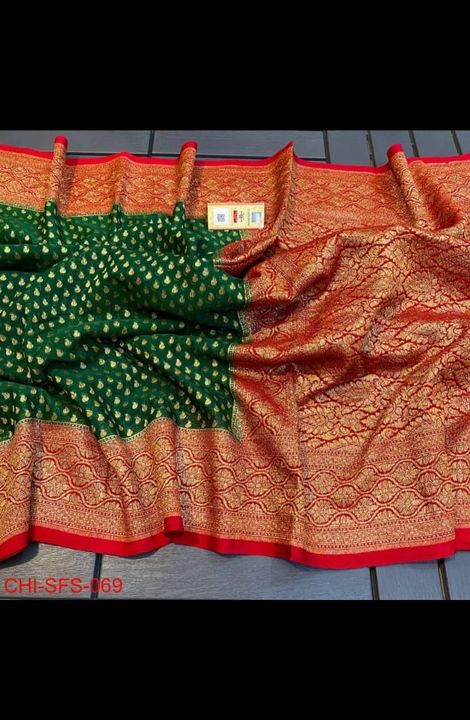 Fabric warm silk aidal zari uploaded by Mariam_Textile on 2/26/2022