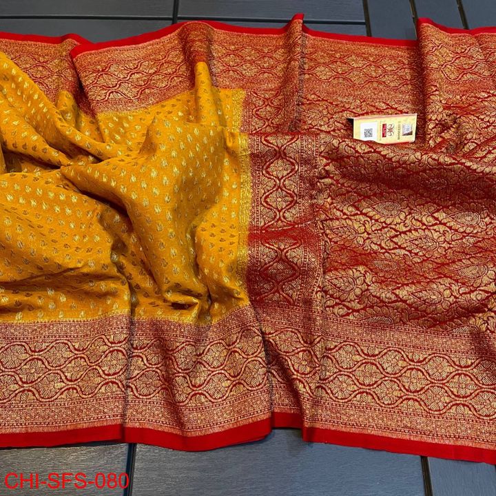 Fabric warm silk aidal zari uploaded by business on 2/26/2022