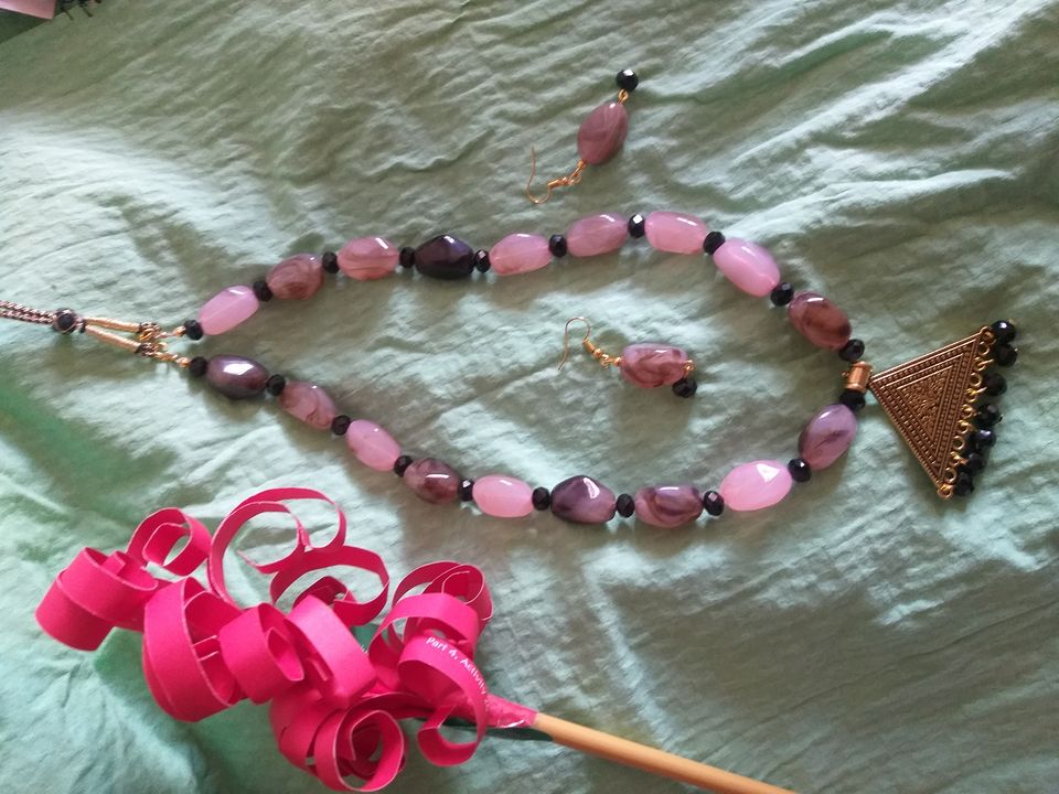 123- pinkish brown beads uploaded by APURVABHARAN on 2/26/2022