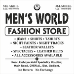 Business logo of Mens world fashion store