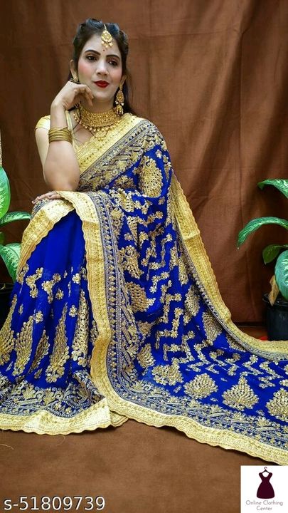 Catalog Name:*Banita Drishya Sarees* Saree Fabric: Georgette / Banarasi Silk / Mulmul Blouse: Produc uploaded by Amaush Kumar on 2/26/2022