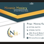 Business logo of Niranjan hosery