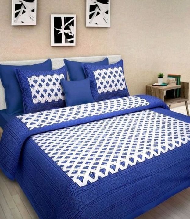 Jaipuri cotton bedsheets uploaded by The Diva Collection on 2/26/2022
