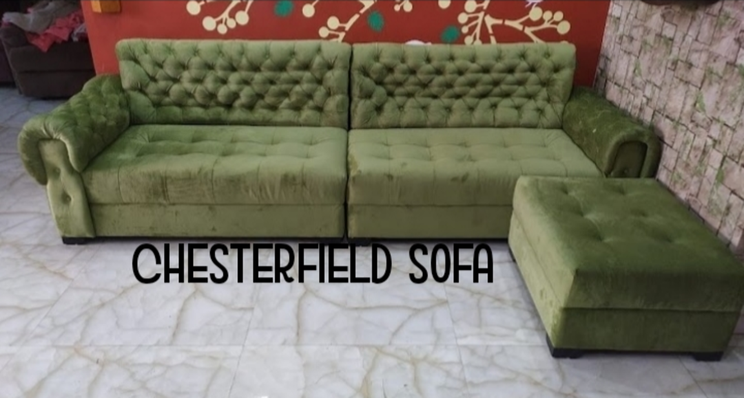Chesterfield L shape sofa uploaded by business on 2/26/2022