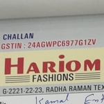 Business logo of Hariom fashions