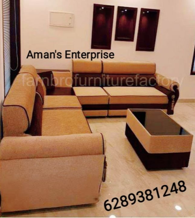 L Shape Sofa ❤️ uploaded by Aman's Enterprise on 2/26/2022