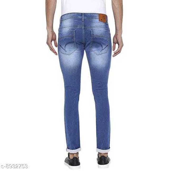 Post image Catalog Name:*Designer Modern Men Jeans*
Fabric: Denim
Pattern: Dyed/Washed
Multipack: 1
Sizes: 
34 (Waist Size: 34 in, Length Size: 32 in, Hip Size: 34 in) 
36 (Waist Size: 36 in, Length Size: 32 in, Hip Size: 36 in) 
30 (Waist Size: 30 in, Length Size: 32 in, Hip Size: 30 in) 
32 (Waist Size: 32 in, Length Size: 32 in, Hip Size: 32 in) 

Dispatch: 2-3 Days
Easy Returns Available In Case Of Any Issue