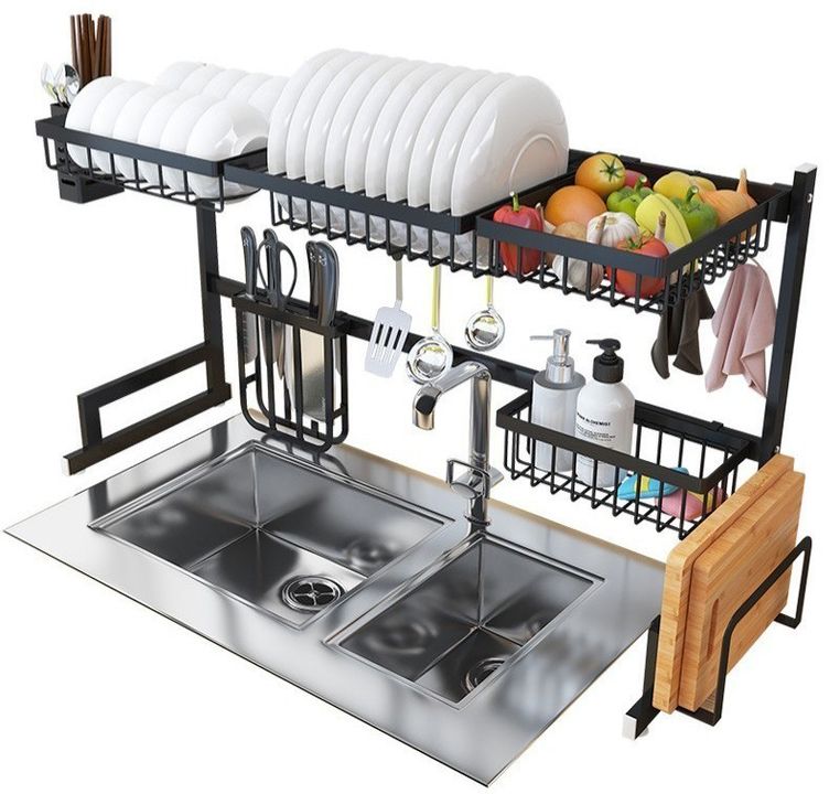 Over sink dish rack uploaded by business on 2/27/2022
