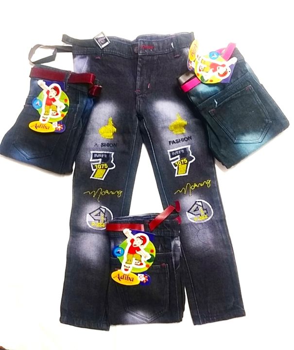 Kid s jeans uploaded by Priyal fashions on 2/27/2022