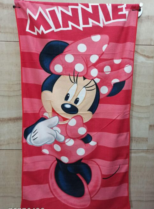 Kids cartoons printed soft towel  uploaded by Mann home decor  on 2/27/2022