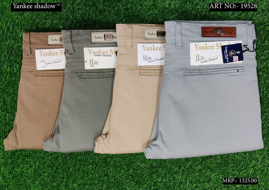 Cotton lycra trouser uploaded by Jain creation on 2/27/2022