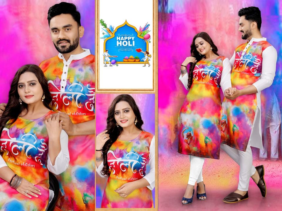 Post image *🥰MS BRANDS NEW LAUNCHING INDIAN FESTIVAL SPECIAL 🥰*
*GET READY TO AFTER TWO YEAR HOLI CELEBRATION*
*FEBRIC KURTA AND KURTIS :COTTON*
*SIZE :M 38/L 40/XL 42/XXL 44*
*length :42 INCHES*
*KURTIS AND KURTA COMBO 🥰PRICE 700/ONLY**🥰Single kurtia price 350/only**🥰Single kurta price 350/only* **shipping extra**Prepaid order only