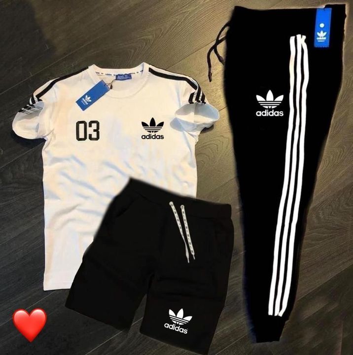 Post image *❤️Adidas 03 Tracksuit ❤️*

❤️*✅ Store Articles✅*❤️

❤️* Dryfit lycra Fabric ✅*❤️

❤️ *Size- M L Xl* ❤️

❤️*@ price 550 fix  *❤️

❤️*full stock available *❤️

* 600 grm *