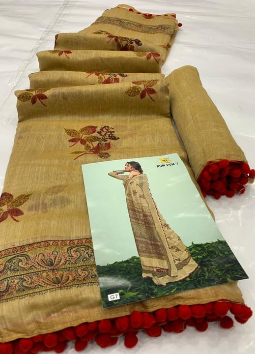 Post image *😍 ALL HIT DEGINE BACK IN STOCK 😍*
New catalog launching 
*Brand Name - SG BRAND*
Catalog Name - *PUM-PUM MIX*
Fabric - * Soft Cotton Saree**With Pum Pum Border*
🚦🚦🚦🚦🚦🚦
New Rate - *750/-* *Fix*
⚫ *Pls stay away from Duplicates*⚫
Single available *READY STOCK*
🔥🔥🔥🔥🔥🔥🔥🔥