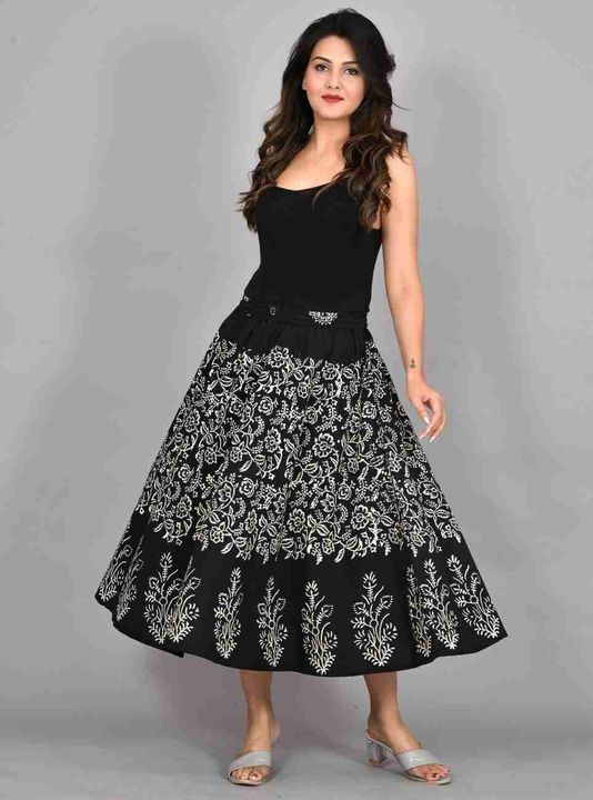 Cotton Skirt uploaded by Paritika Fashion on 2/27/2022