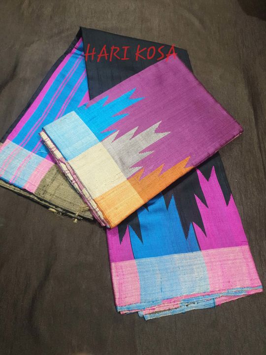 Handloom silk dupiyan saree uploaded by Astha creation on 2/27/2022