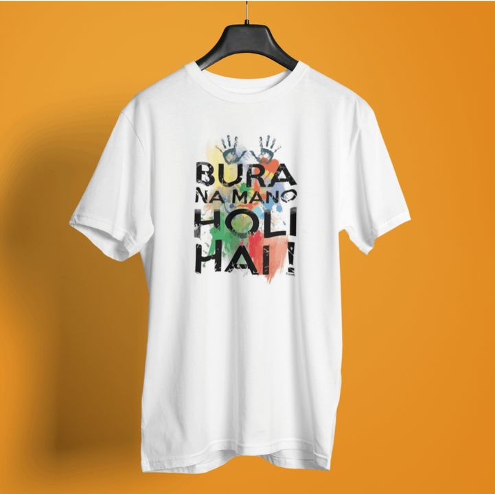 Printed Quirky Holi TShirts uploaded by business on 2/27/2022