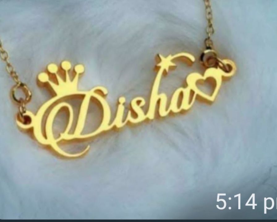 Post image Customised name pendent locket necklace wallet mangalsutra ring earing braslet wallet etc resellers r most welcome