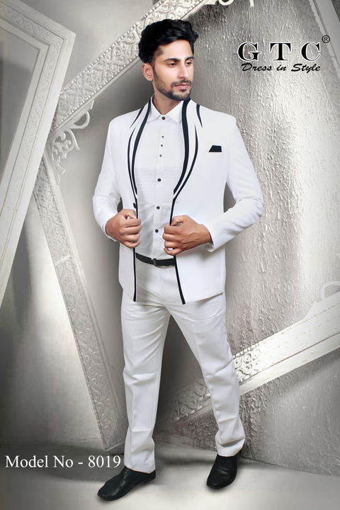 Nifty GTC- 3-piece Designer Men Suit uploaded by AMBE COLLECTIONS  on 2/28/2022