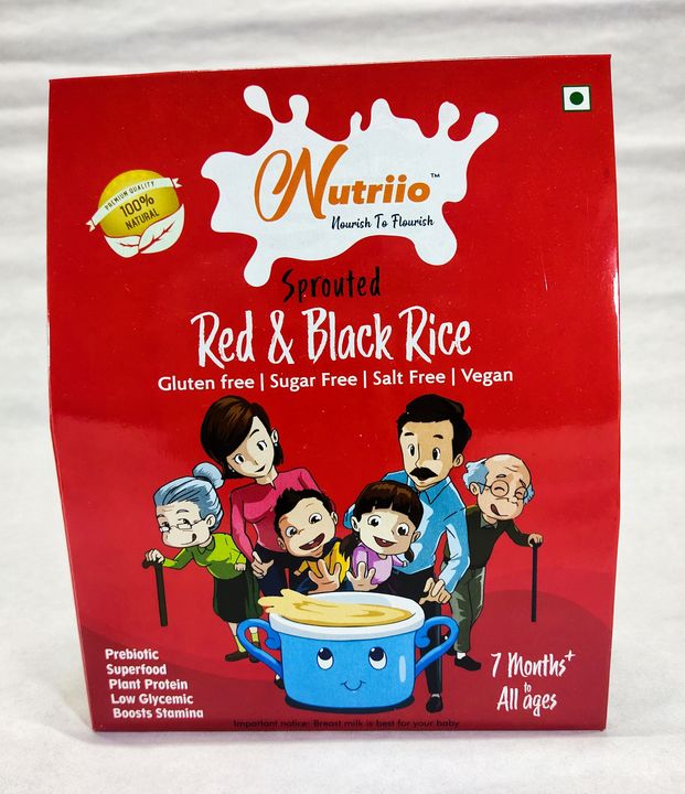 Sprouted Red & Black Rice uploaded by Nutriio Products on 2/28/2022