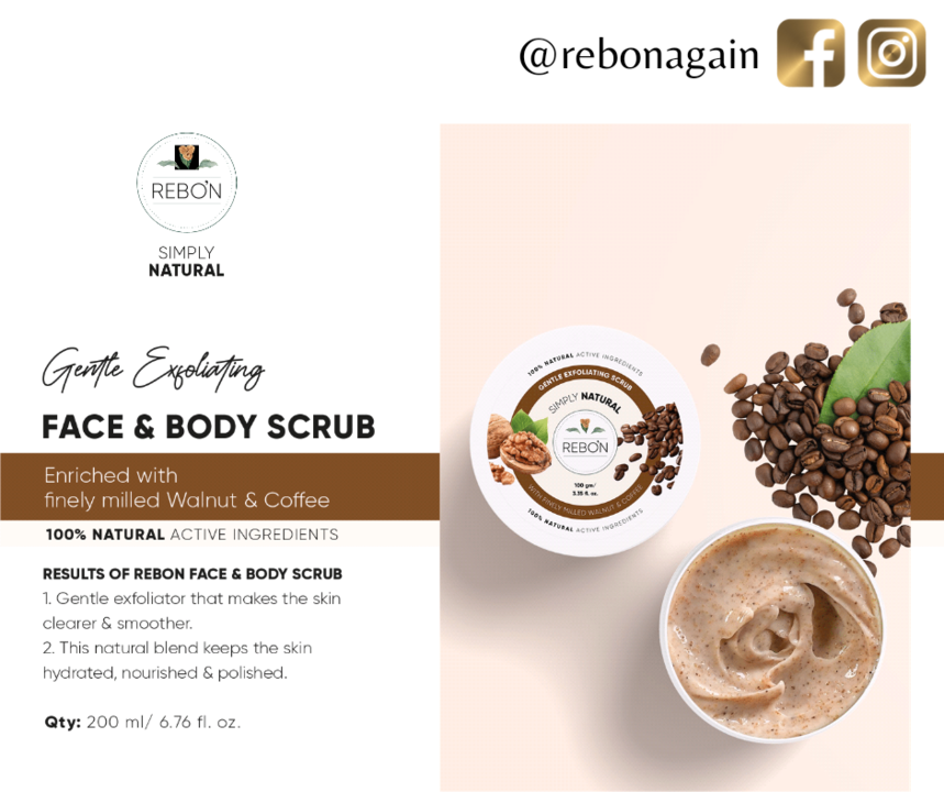 Rebon Face & Body Scrub  uploaded by Aquarians Marketing Agency on 2/28/2022