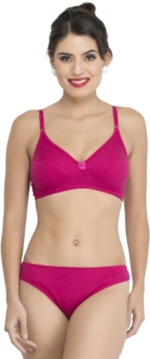 bra panty set uploaded by Gupta Garment 1st Copy Brand Wholesale  on 2/28/2022