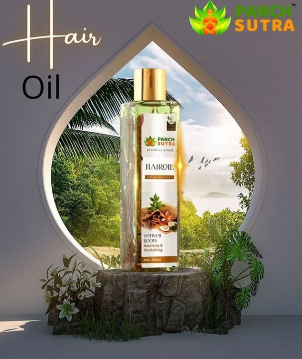 Panchsutra Aayuveda Hair oil  uploaded by business on 2/28/2022