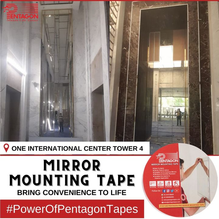 PENTAGON MIRROR MOUNTING TAPES uploaded by Pentagon Tapes Pvt LTD on 2/28/2022