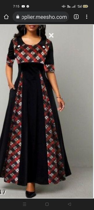 Women gown uploaded by business on 3/1/2022