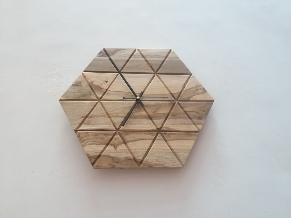 Post image Wooden clock