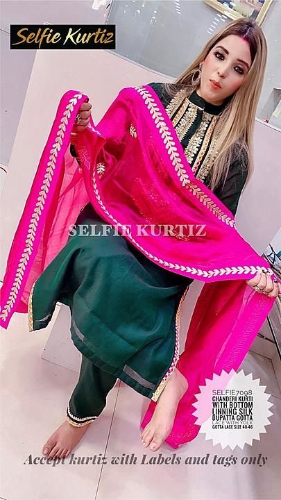 Trending beautiful kurti with pant uploaded by business on 10/11/2020