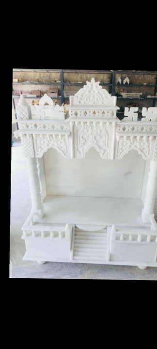 Marble mandir uploaded by Sarkar hendikraft Kishangarh ajmer on 3/1/2022