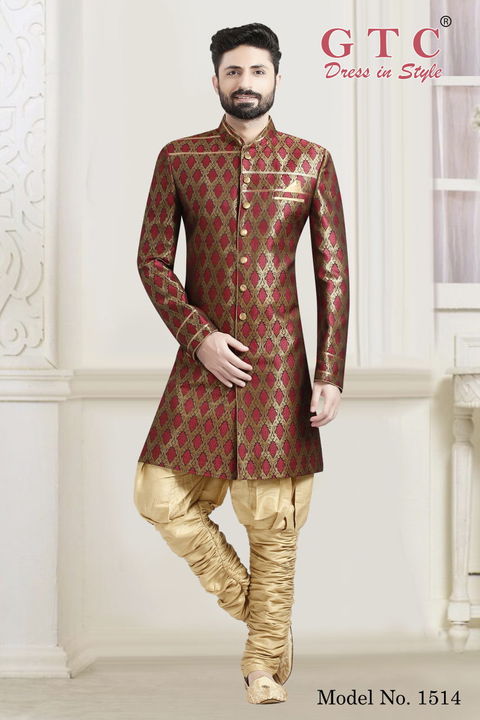 Elegant GTC- Indo-Western Sherwani uploaded by AMBE COLLECTIONS  on 3/1/2022