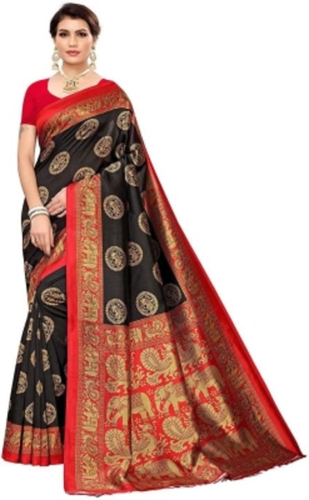 Fashion art silk saree " uploaded by business on 3/1/2022