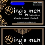 Business logo of King's men De fashion street