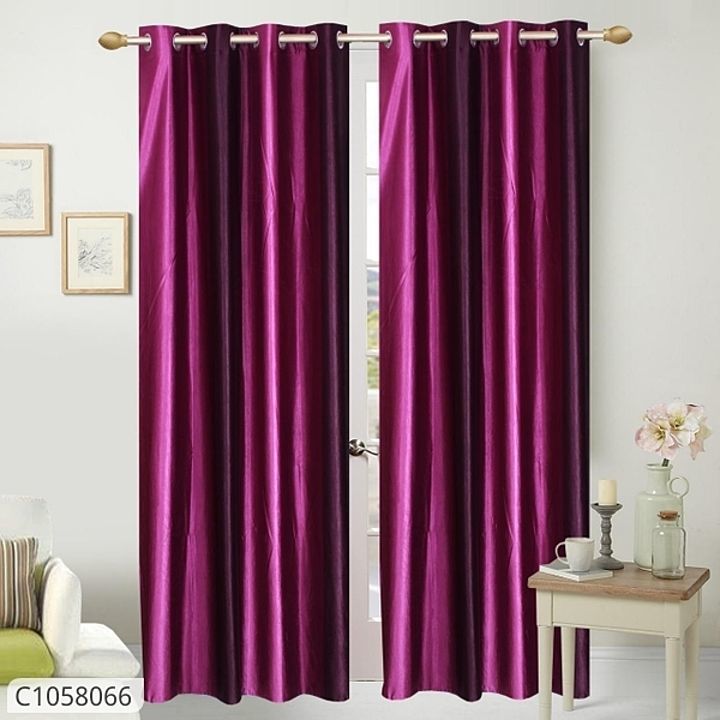 *Catalog Name:* Solid Polyester Door Curtains (Set of 2) Vol-1

*Details:*
Description: It has 2 Pie uploaded by business on 10/11/2020