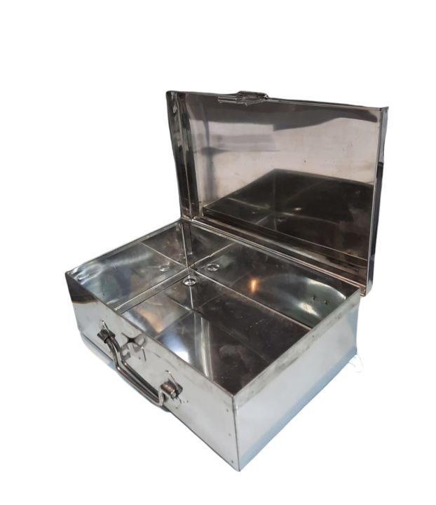 Stainless steel cash box uploaded by Blue world collections on 3/1/2022