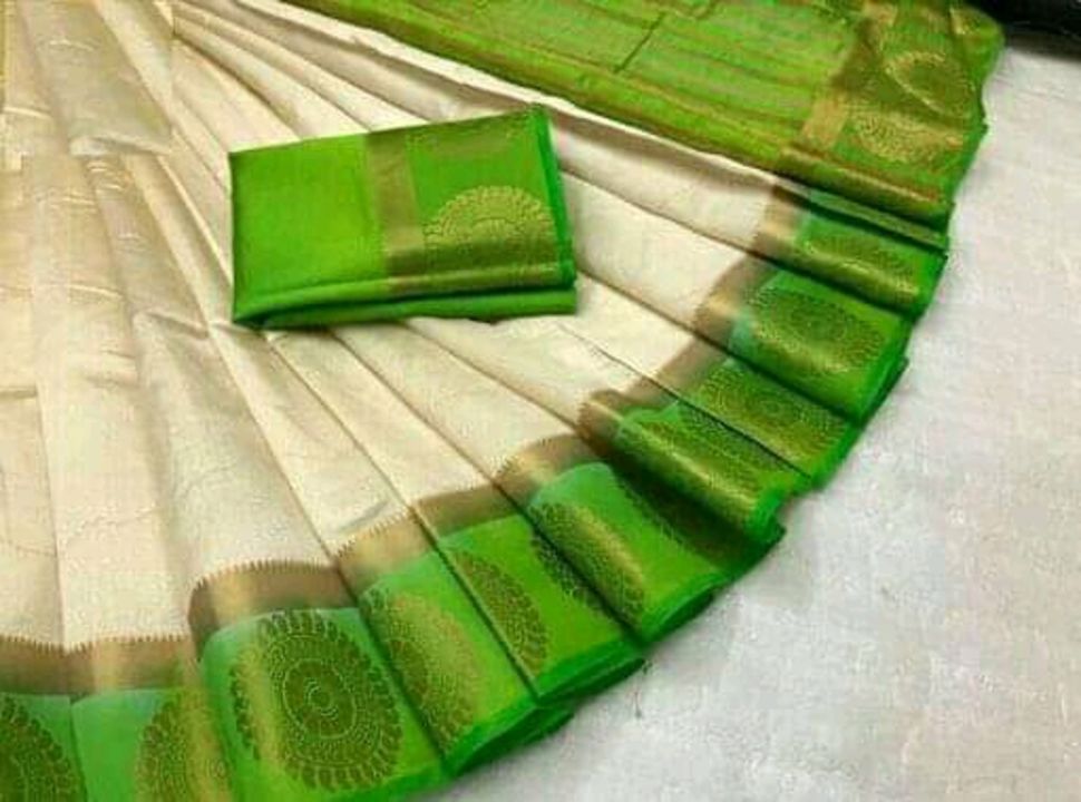 Chanderi saree uploaded by Dress Collections on 3/1/2022